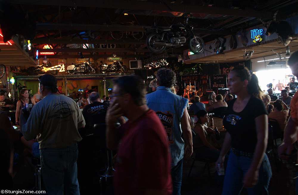 Dark Biker Bar