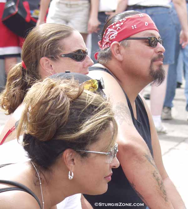 At the Motorcycle Rally