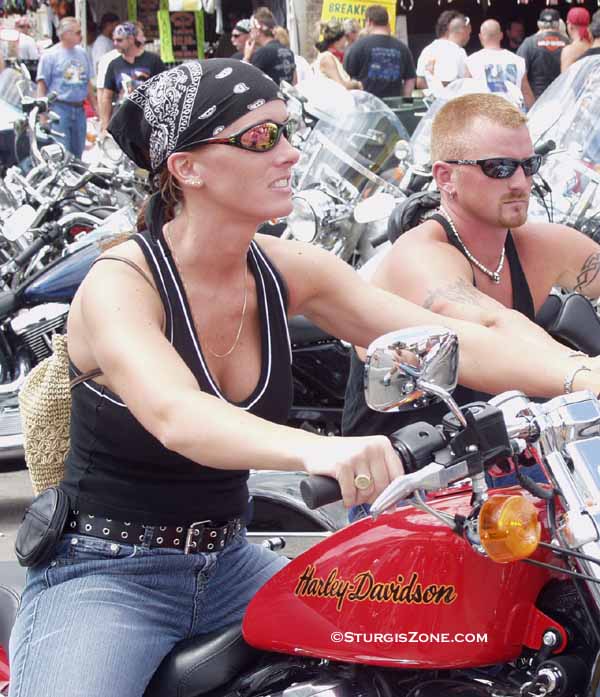 Cherry Red Harley