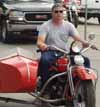 antique sidecar