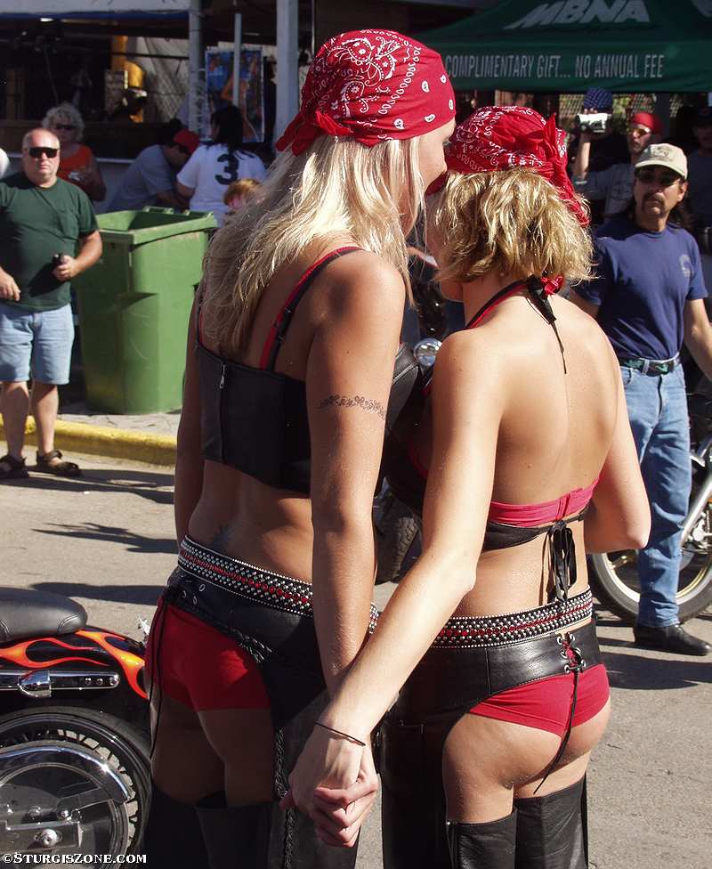 Two Girls Touching