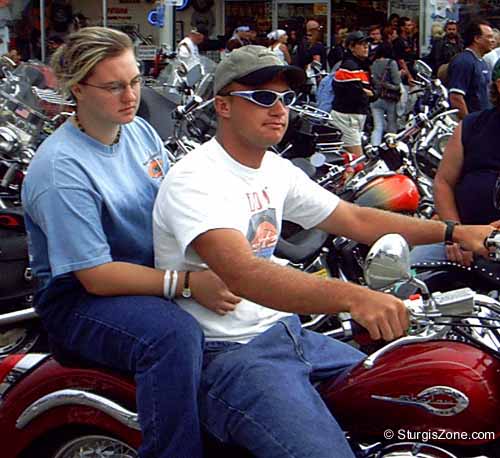 Visiting bikers