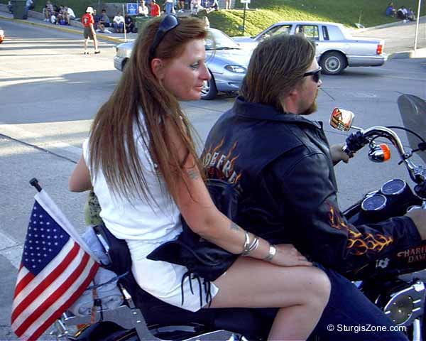 biking Sturgis