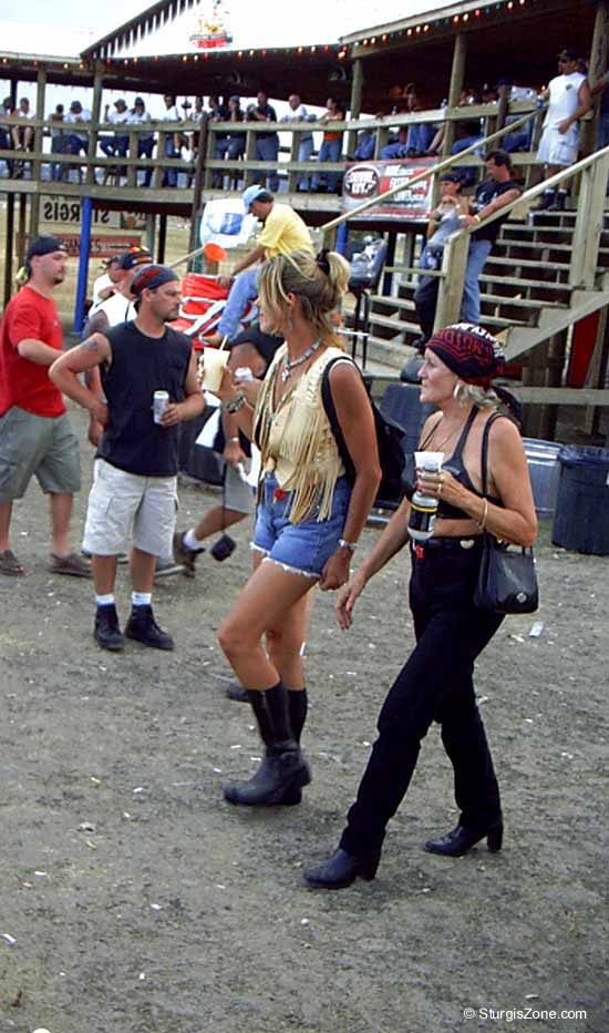 Women walk Full Throttle