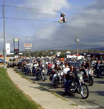 Sturgis street scene