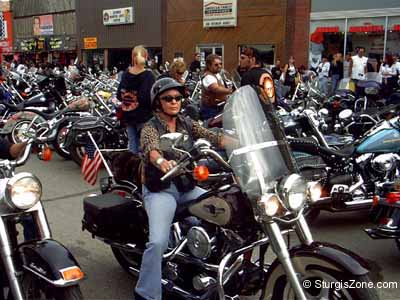Biking Sturgis 2002