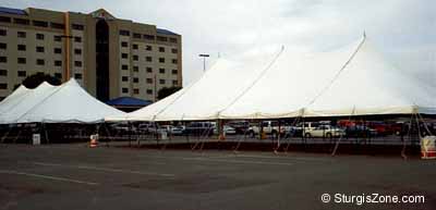 Harley tent