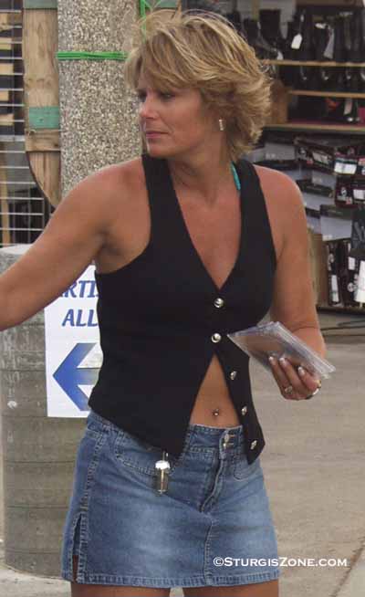 Sturgis Web Cam - Unbuttoned Vest