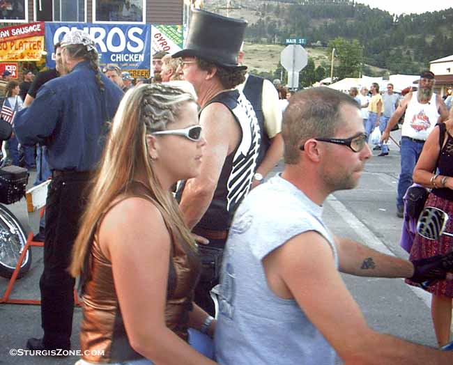 Sturgis Blonde Braids