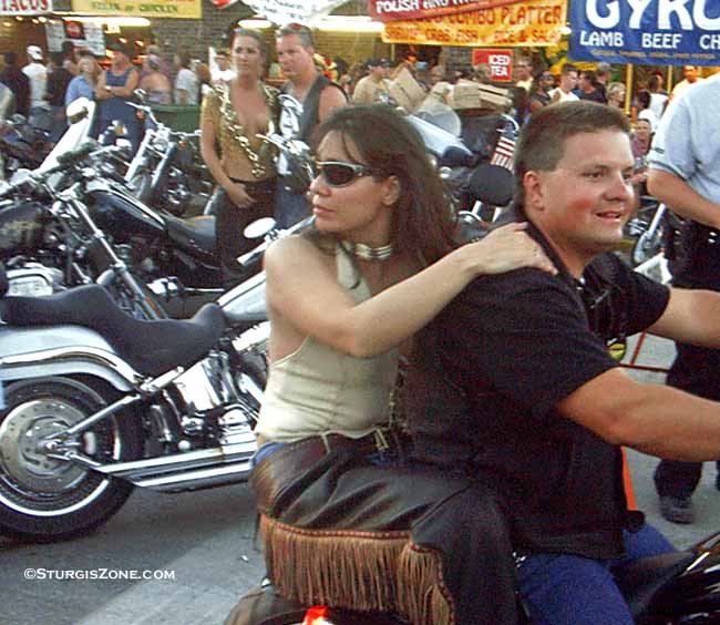 Sturgis Woman's Leather Fringe Pants