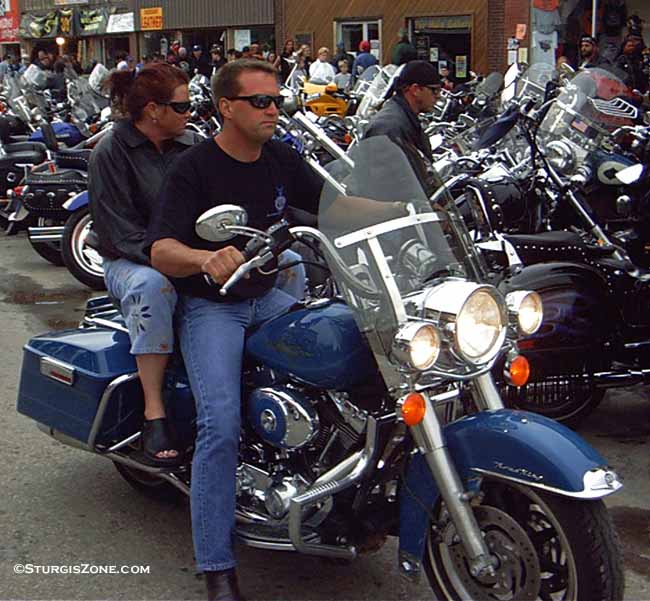 Sturgis Blue Harley